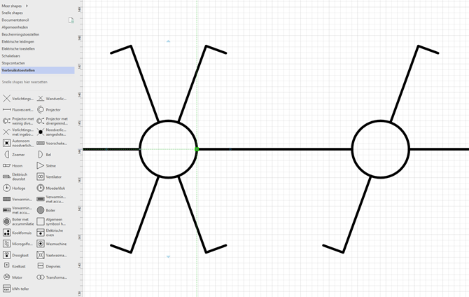 Elk symbool heeft handige magneet- en verbindingspunten